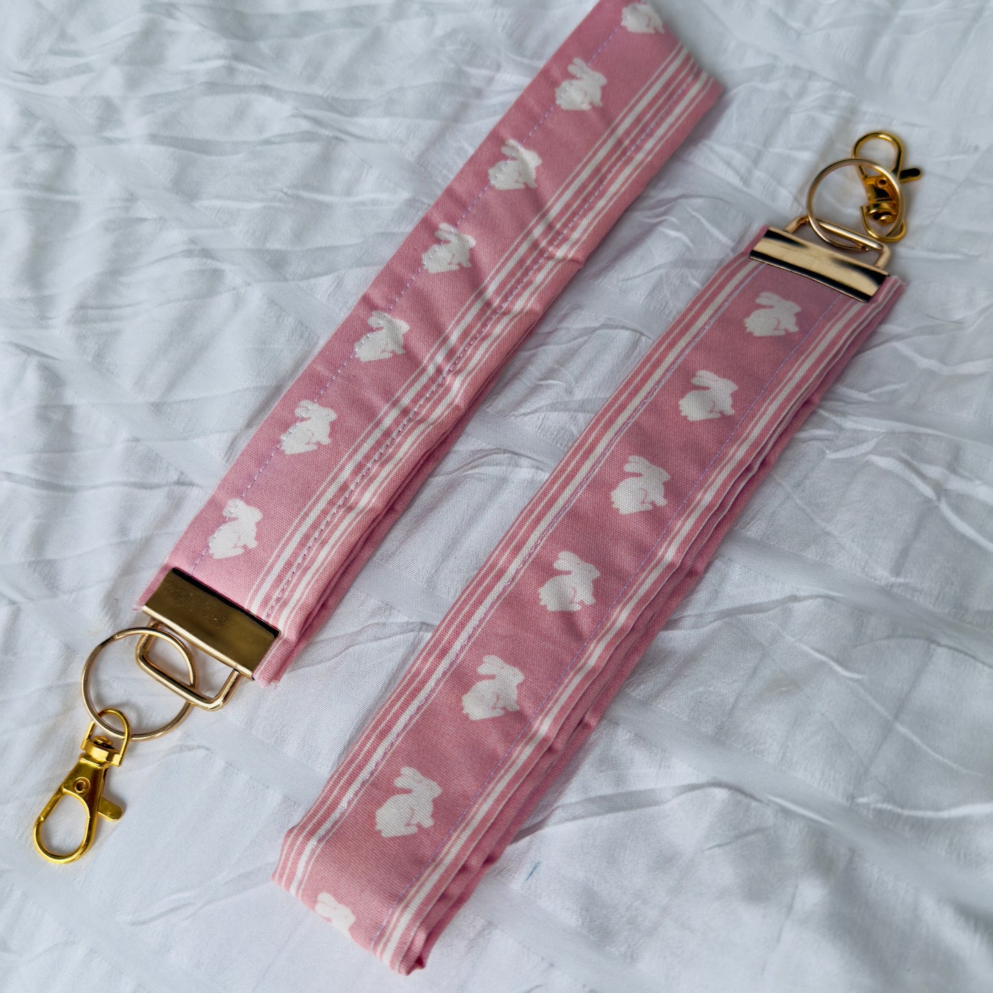 Cotton Candy Key Fob Wristlet