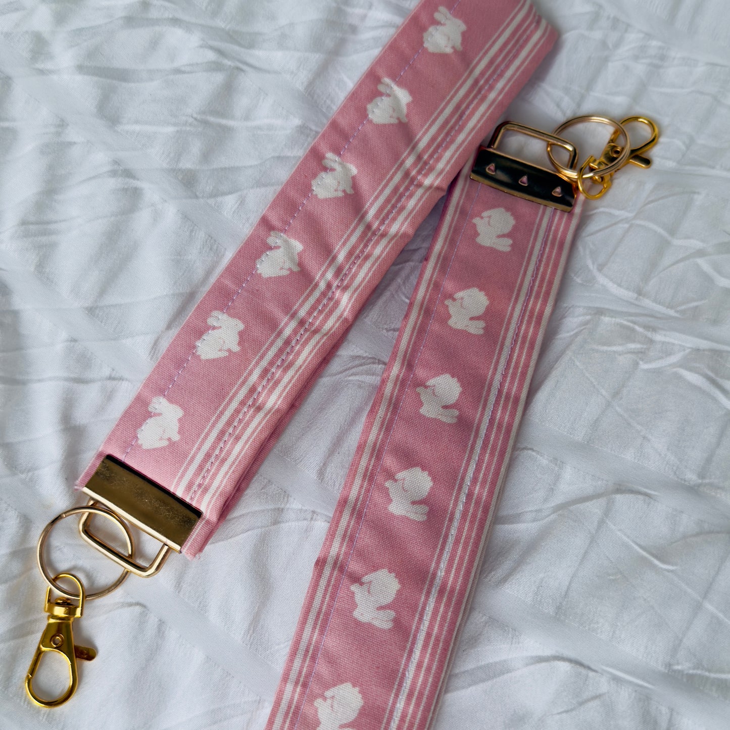 Cotton Candy Key Fob Wristlet